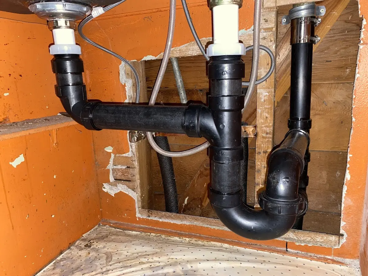 Professional Repiping Services equipment and tools on the job in Bayville